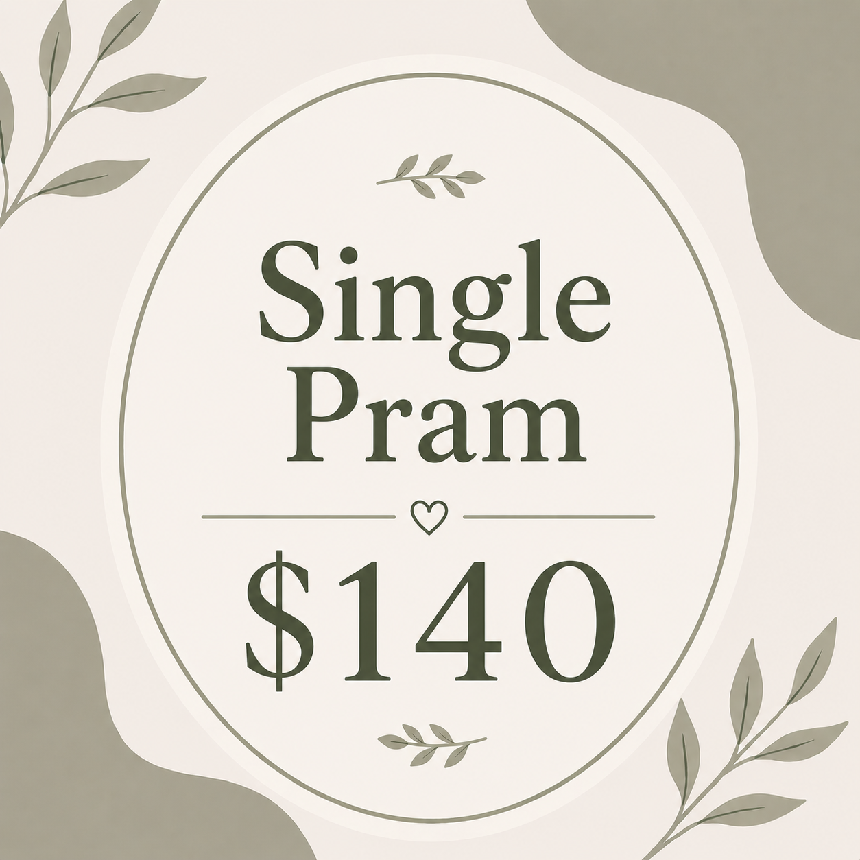 Single Pram Cleaning