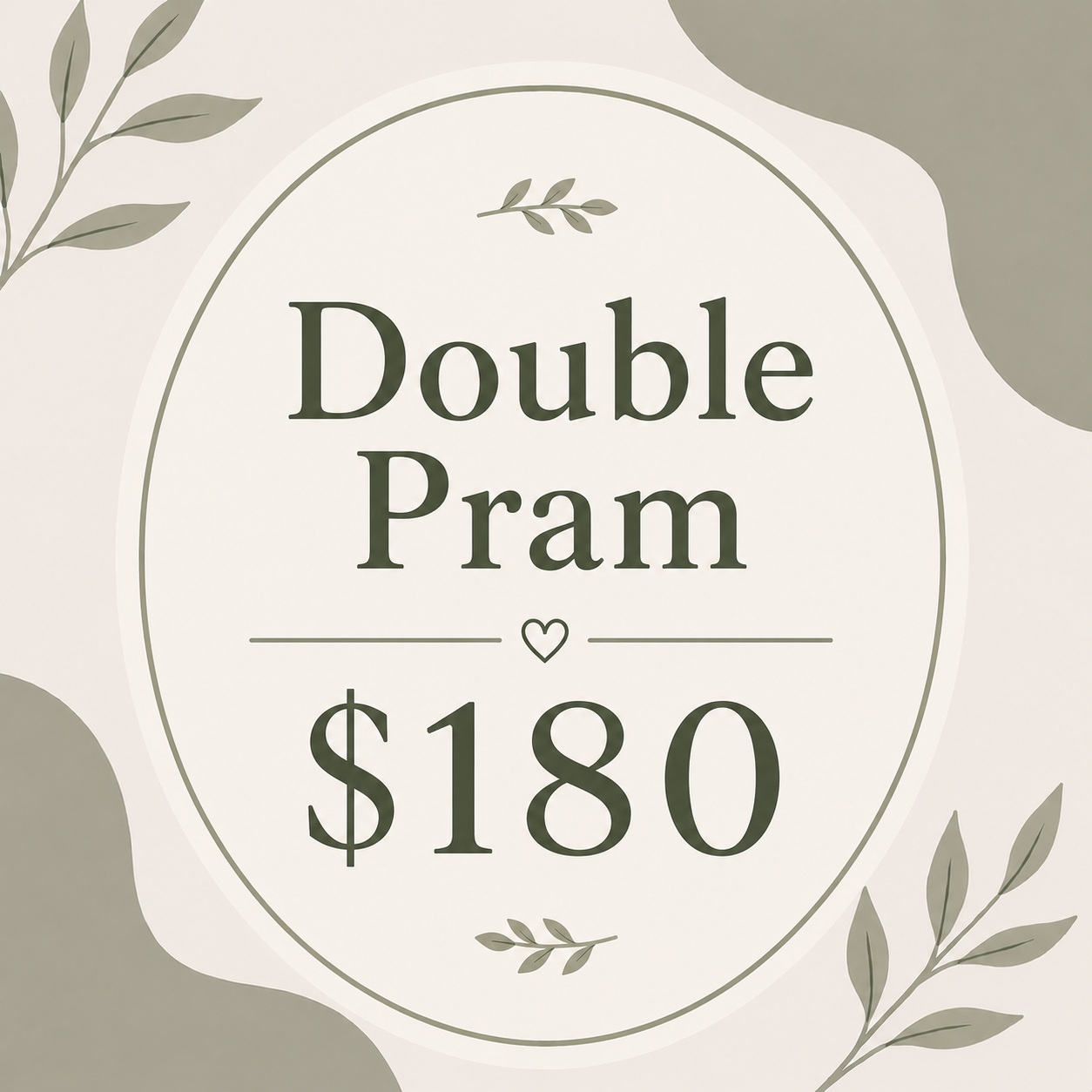 Double Pram Cleaning