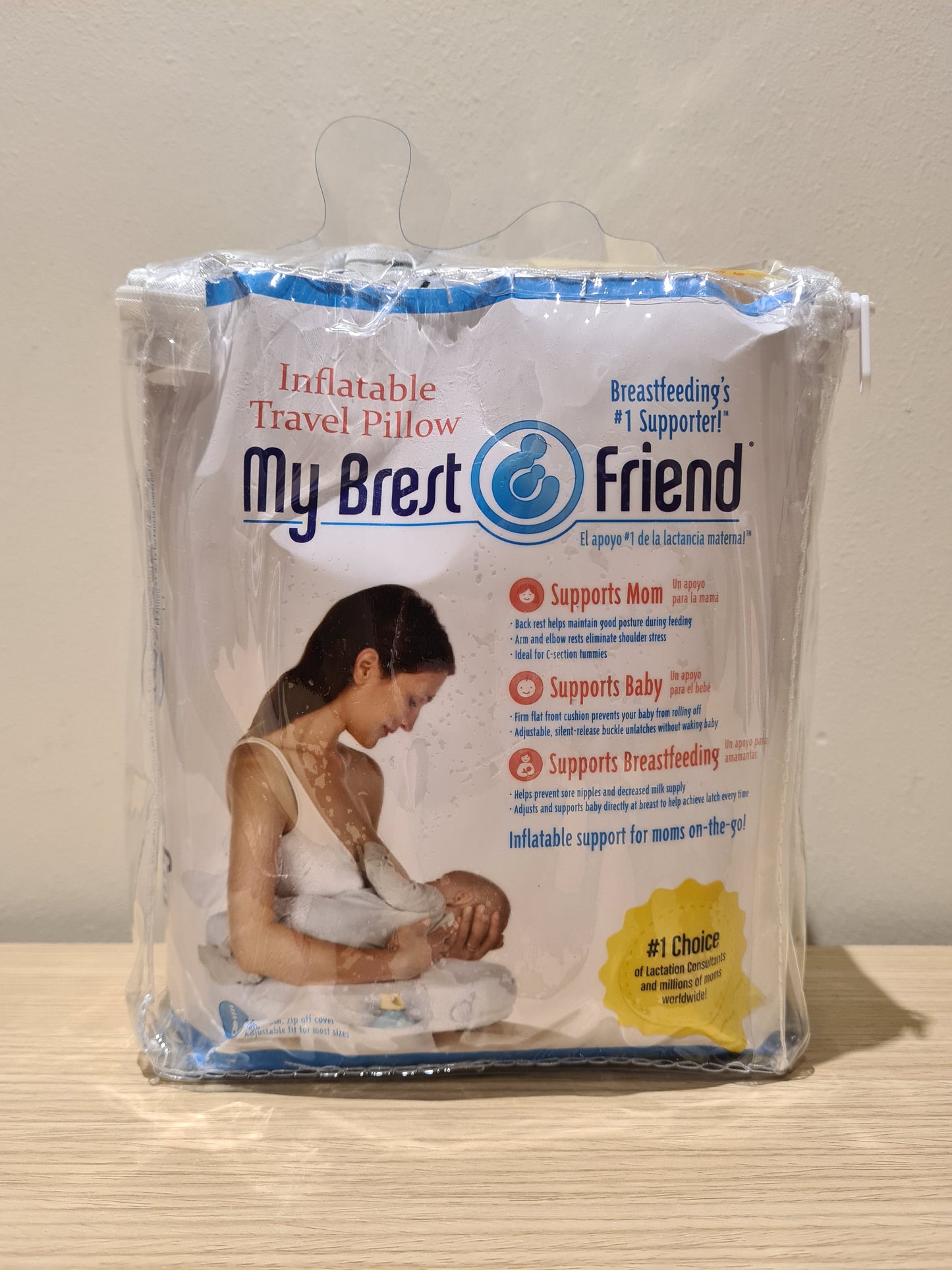 My Brest Friend Inflatable Travel Nursing Pillow