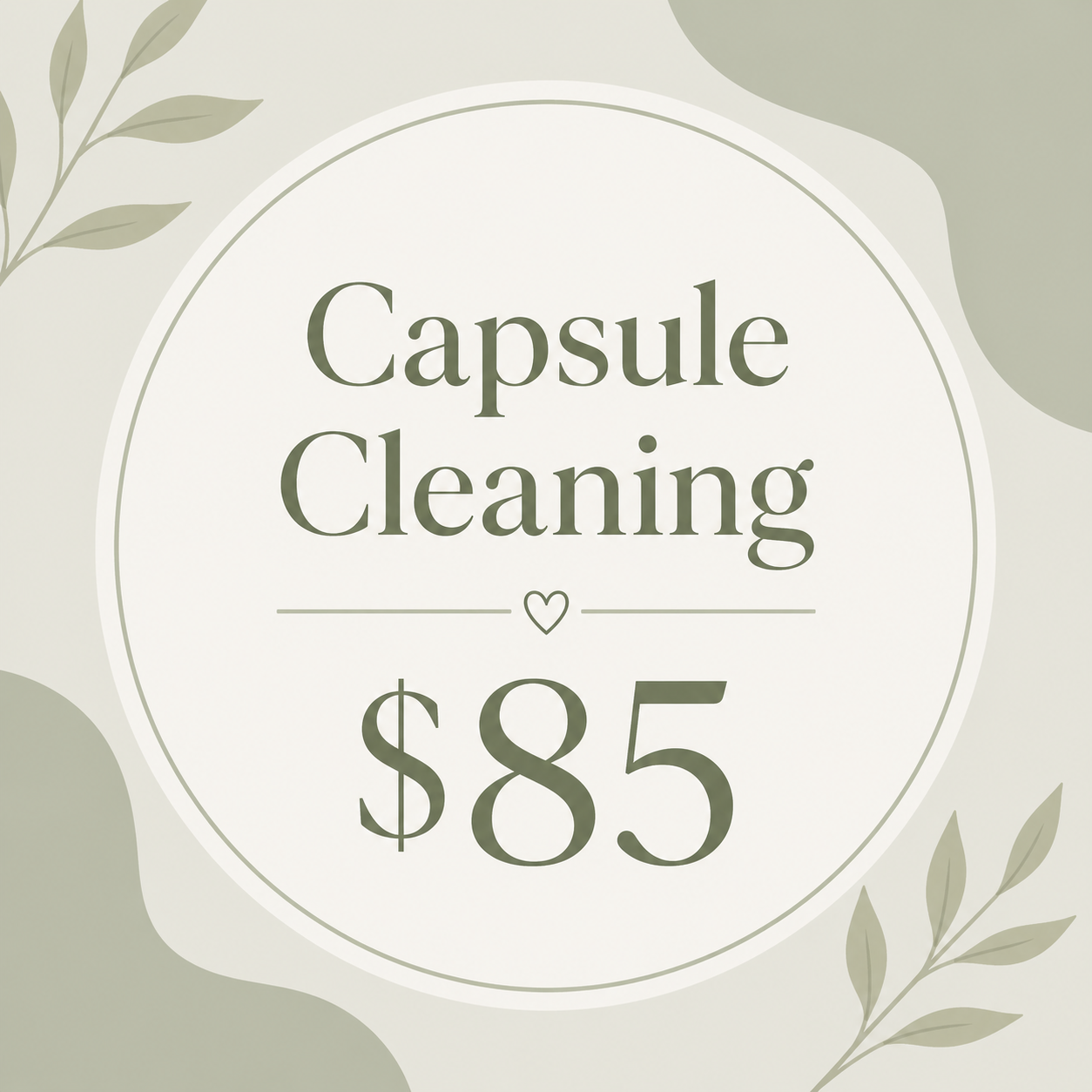 Capsule Cleaning