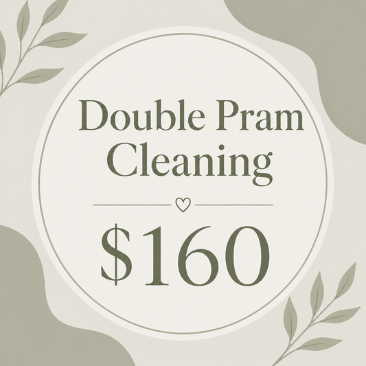 Double Pram Cleaning