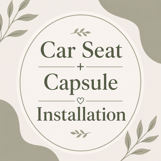 Stand Alone Car Seat + Capsule Installation