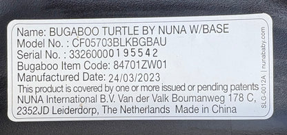 Bugaboo Turtle by Nuna Capsule