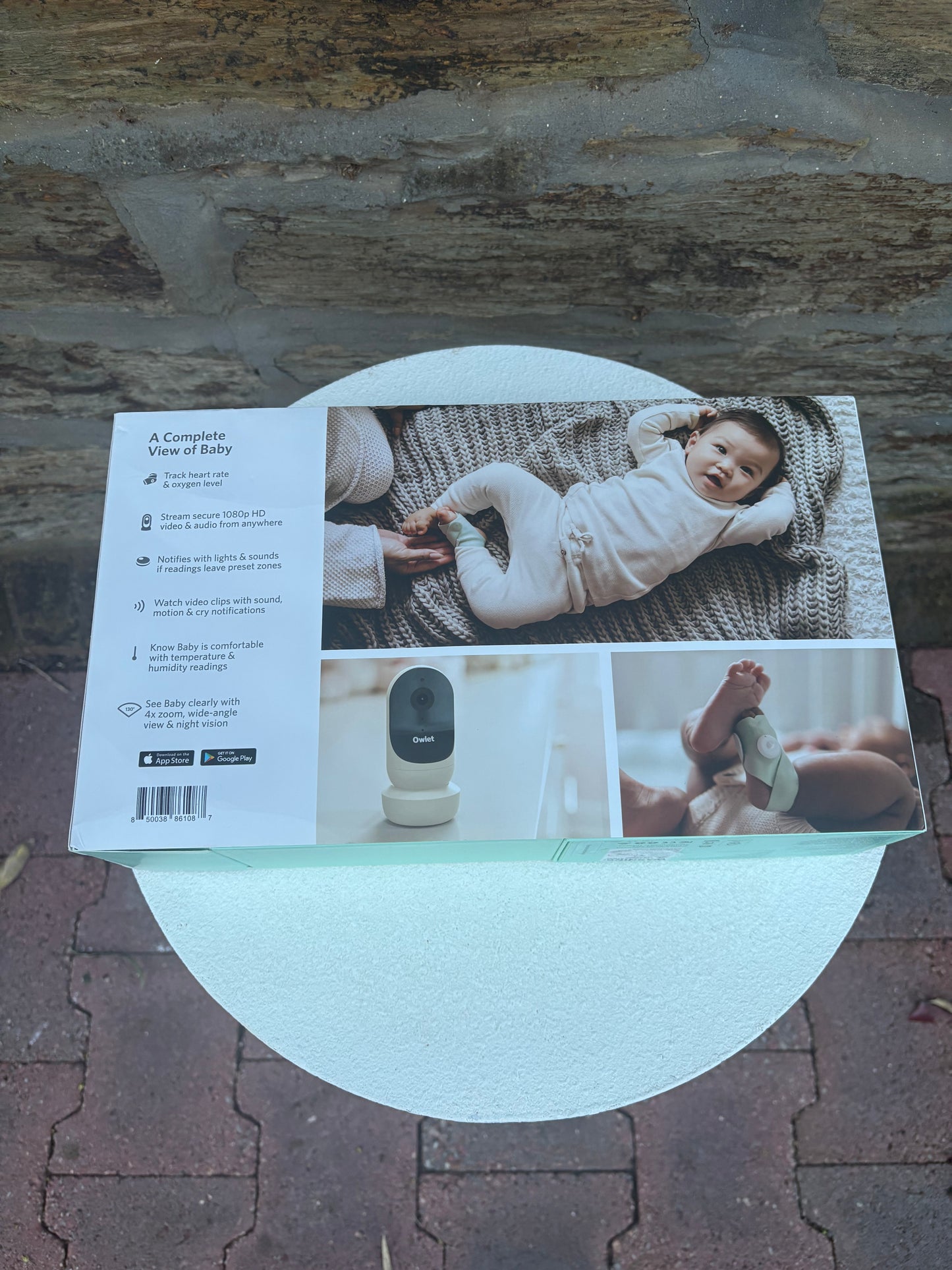 Owlet Monitor Movement Duo Sock + Camera V3