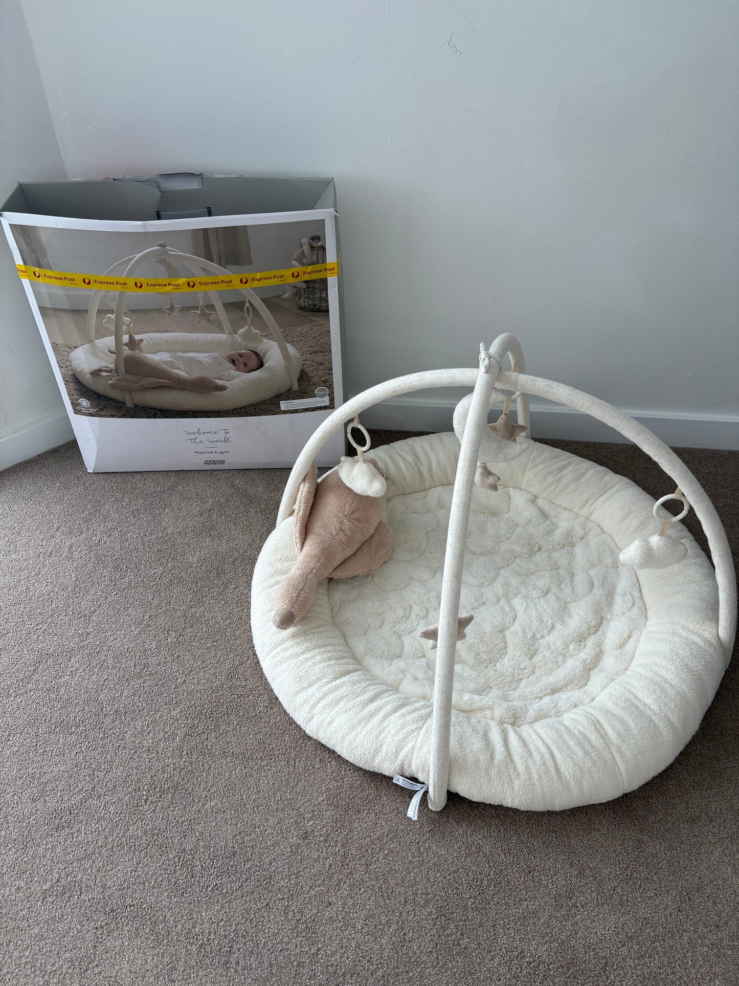 Mamas & Papas Welcome to the World Duckling Playmat & Gym