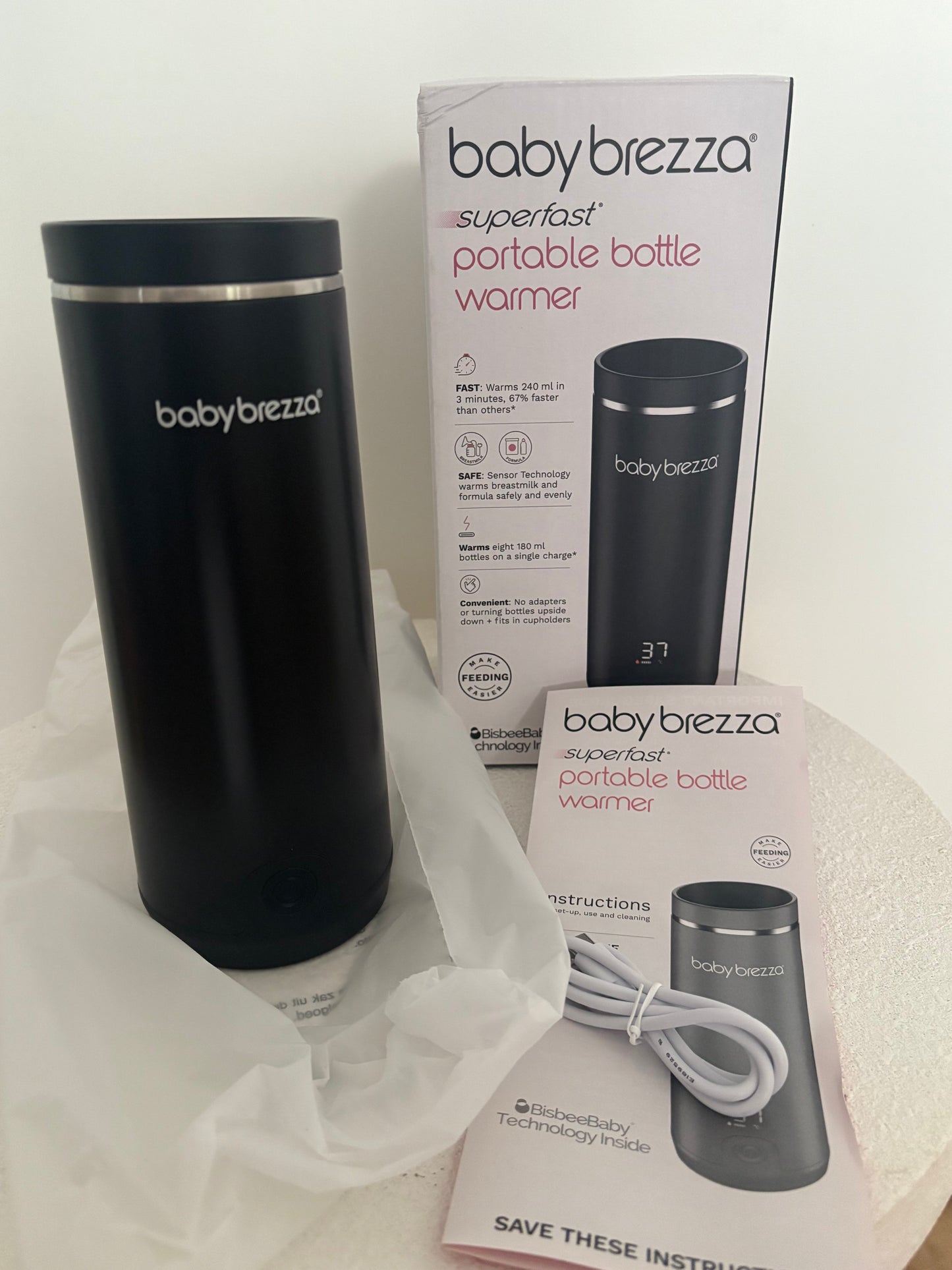 Baby Brezza Superfast Portable Bottle Warmer