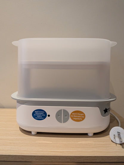 Tommee Tippee Electric Steam Steriliser + Bottle Warmer Bundle