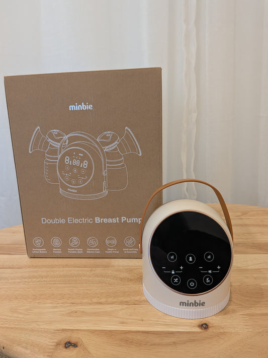 Minbie Breast Pump + Bottle Bundle