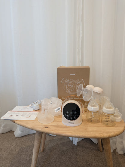 Minbie Breast Pump + Bottle Bundle
