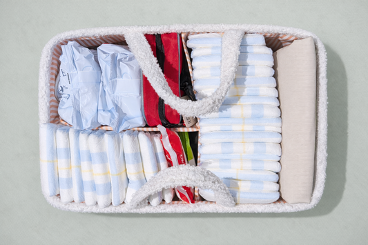 Stocked Nappy Caddy