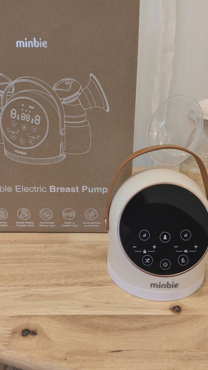 Minbie Breast Pump + Bottle Bundle
