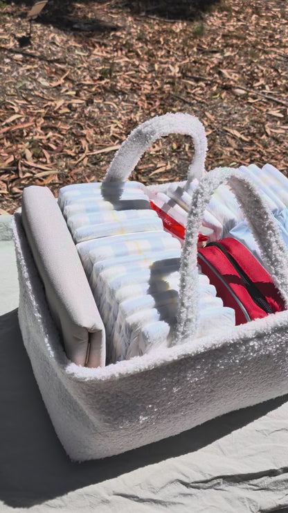 Stocked Nappy Caddy