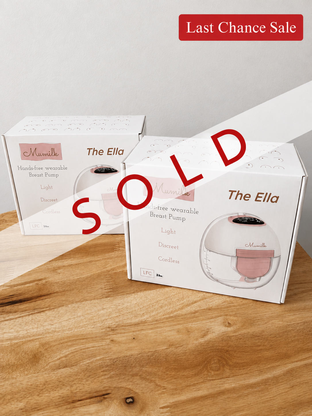 Mumilk Ella Wearable Breast Pumps